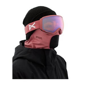 Anon WM1 MFI Women’s Snowboard Goggle 2022 - Blush / Perceive Cloudy Pink + Spare Lens