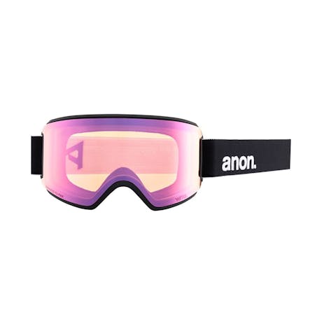 Anon WM3 MFI Women’s Snowboard Goggle 2024 - Black / Perceive Variable Blue + Spare Lens