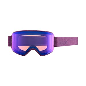 Anon WM3 MFI Women’s Snowboard Goggle 2024 - Grape / Perceive Sunny Onyx + Spare Lens