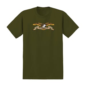 Antihero Eagle T-Shirt - Military Green