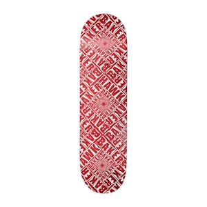 Baker Hawk Labyrinth 8.38” Skateboard Deck - Red
