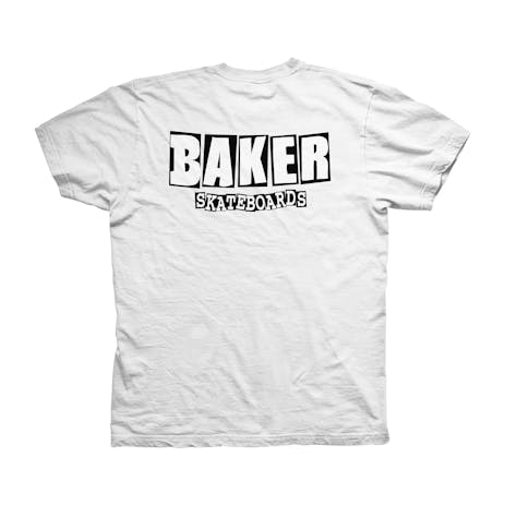 Baker Brand Logo Dubs T-Shirt - White