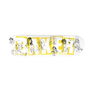 Baker Brand Name Sketch 8.38” Skateboard Deck - Kader
