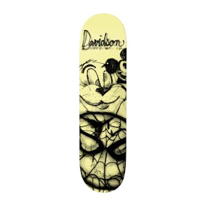 Deathwish Davidson Quarter Century 8.38” Skateboard Deck - Yellow