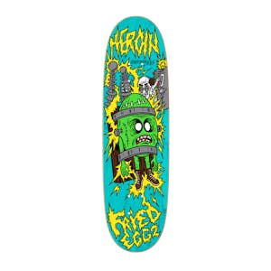 Heroin Fried Egg II 8.9” Skateboard Deck