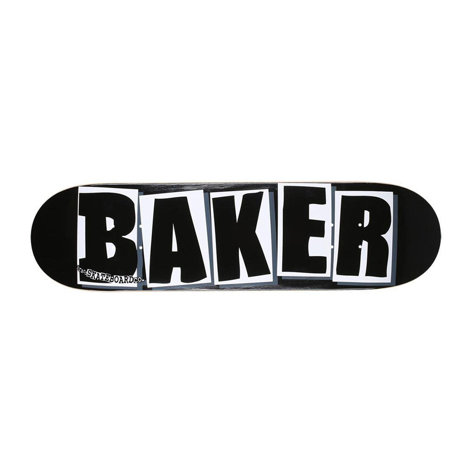 Baker OG Logo 8.0" Skateboard Deck - Black/White | BOARDWORLD Store