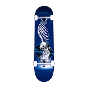 Birdhouse Tony Hawk Full Skull Il 7.5” Complete Skateboard - Blue