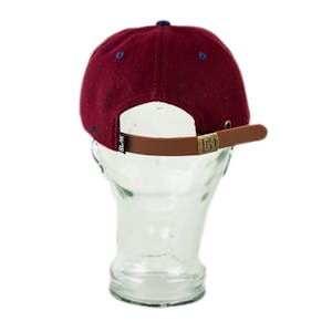 BLAK Rascal Snapback Hat - Burgundy