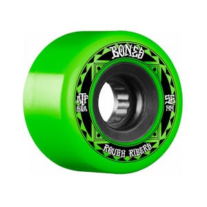Bones ATF Rough Rider Runners 56mm Skateboard Wheels - Green