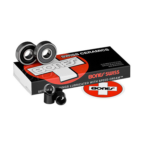 Bones Swiss Ceramic Skateboard Bearings | BOARDWORLD Store