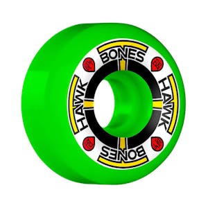Bones SPF Hawk T-Bone 60mm Skateboard Wheels - Green