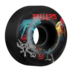 Bones STF Fellers Roost 51mm 53mm Skateboard Wheels