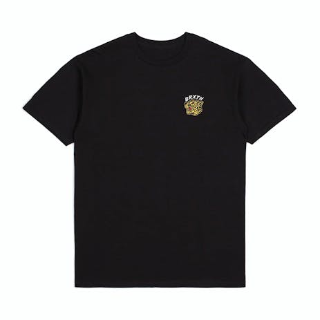 Brixton Kit T-Shirt - Black Worn Wash