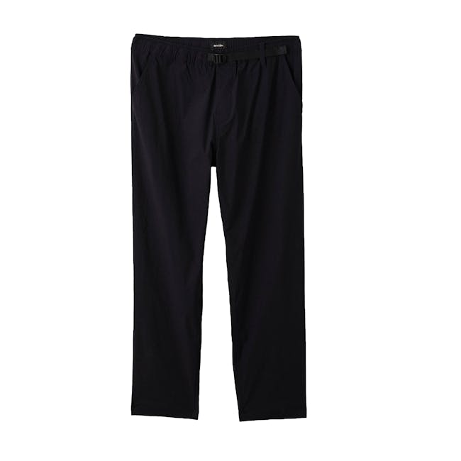 Brixton Steady Cinch Taper Crossover Pant - Black | BOARDWORLD Store