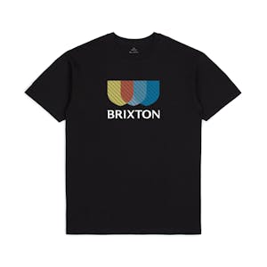 Brixton Alton Stripe T-Shirt - Black