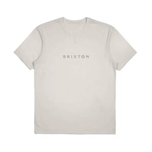 Brixton Alpha Line T-Shirt - Cream