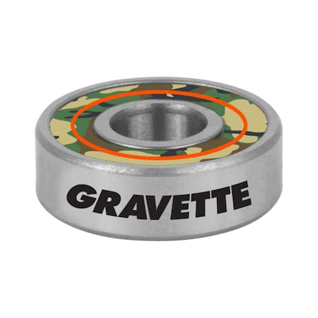 Bronson Gravette G3 Skateboard Bearings