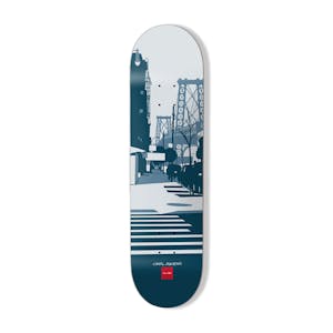 Chocolate Aikens City Art 23 8.5” Skateboard Deck - Blue
