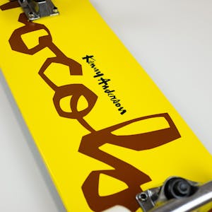 Chocolate Anderson OG Chunk 7.75” Complete Skateboard - Yellow