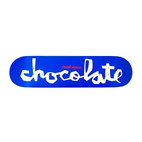 Chocolate Alvarez OG Chunk 7.75” Skateboard Deck - Blue