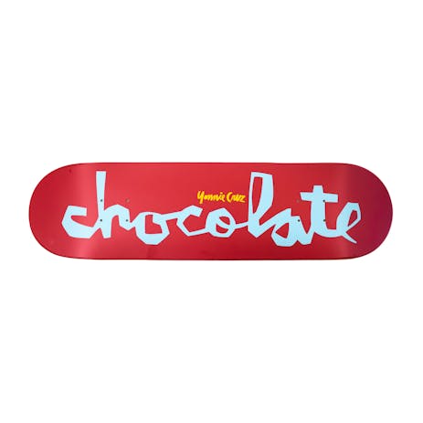Chocolate Cruz OG Chunk 8.18” Skateboard Deck - Red
