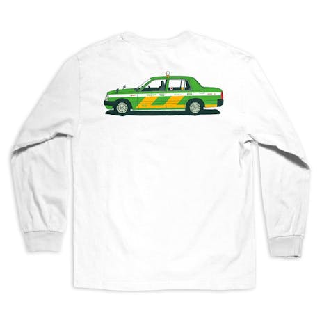 Chocolate World Taxis Long Sleeve T-Shirt - White