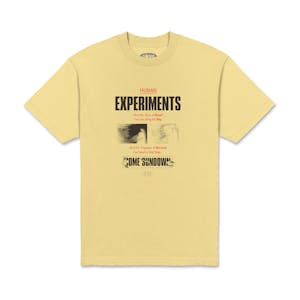 Come Sundown Fragments T-Shirt - Washed Yellow