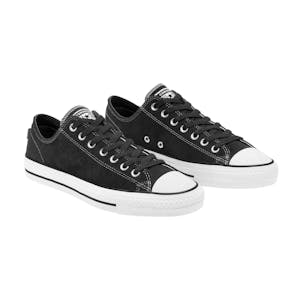 Converse CTAS Pro Low Skate Shoe - Black/Black/White