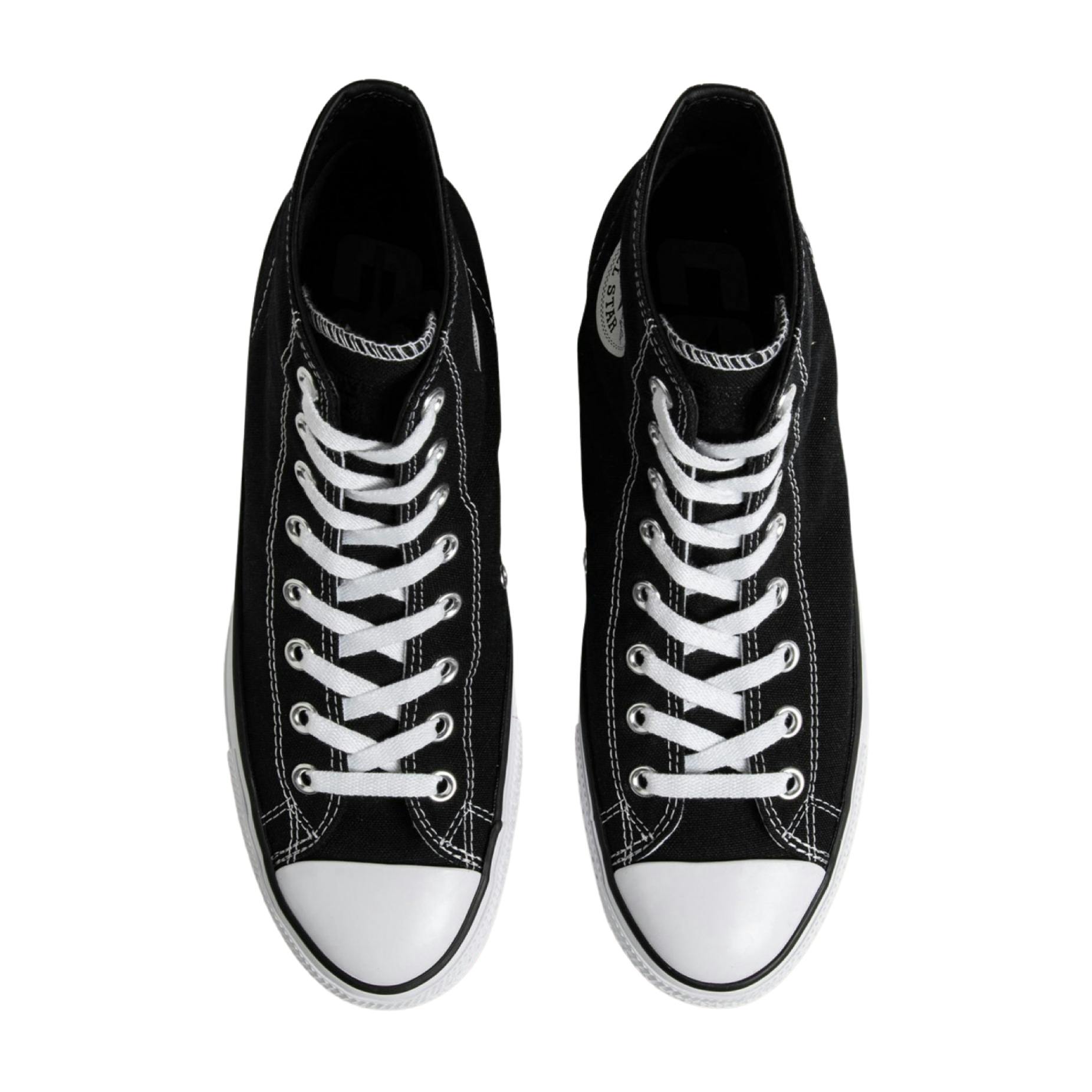 Converse CTAS Pro Hi Skate Shoe - Black/Black/White | BOARDWORLD Store