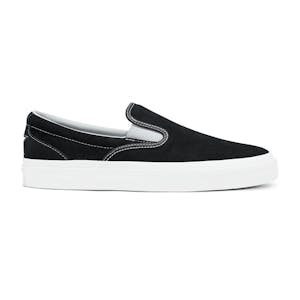 Converse One Star CC Slip On Skate Shoe - Black/White/White