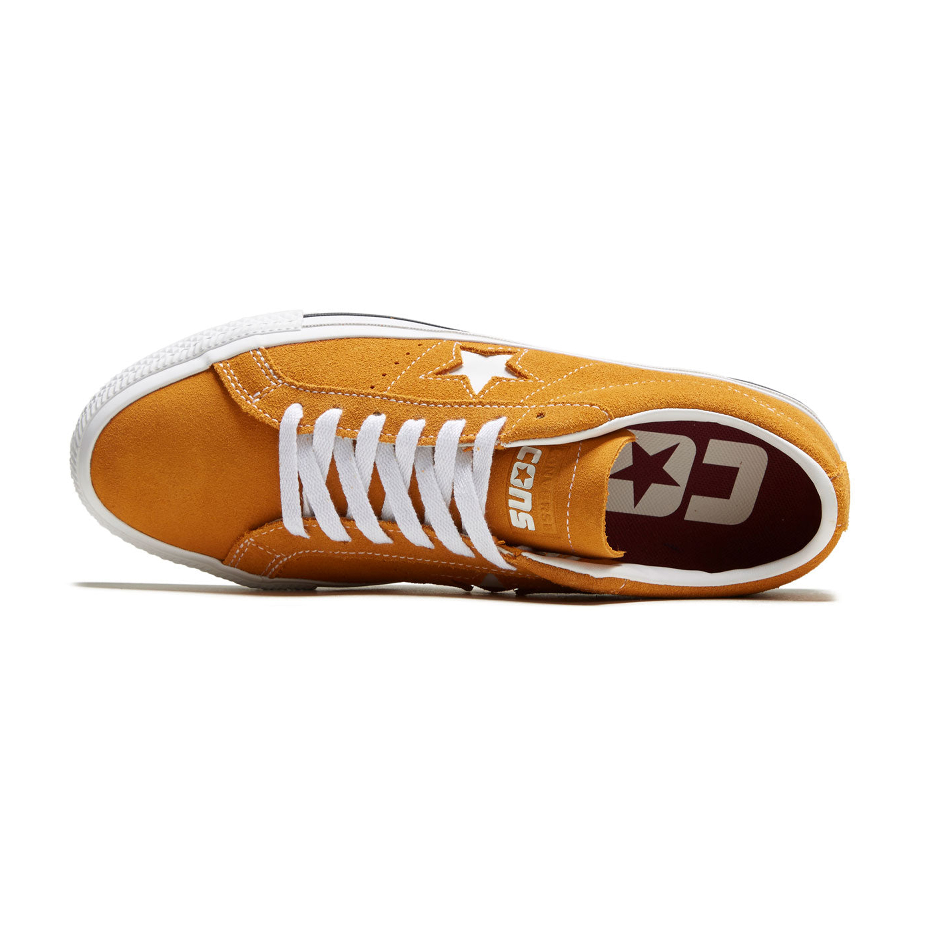 Converse one star best sale gold