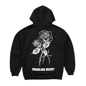Crawling Death Roses Hoodie - Black