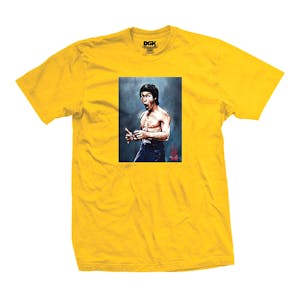 DGK x Bruce Lee Focused T-Shirt - Gold