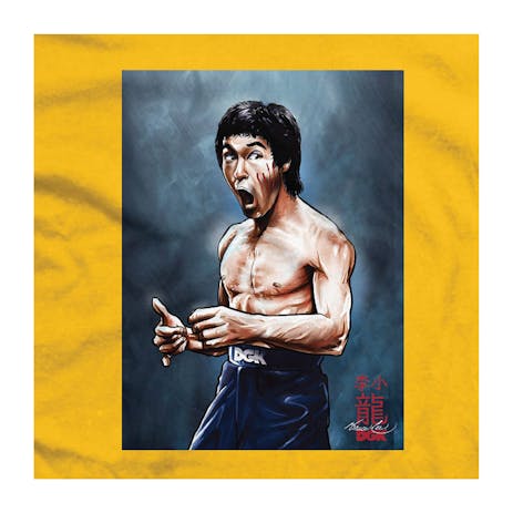DGK x Bruce Lee Focused T-Shirt - Gold