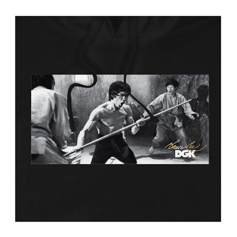 DGK x Bruce Lee Power Hoodie - Black