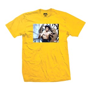 DGK x Bruce Lee Scratch T-Shirt - Gold
