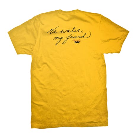 DGK x Bruce Lee Warrior T-Shirt - Gold