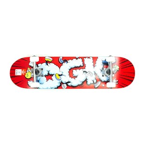 DGK Scraps 7.75” Complete Skateboard - Red