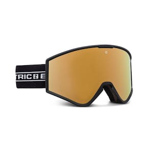Electric Kleveland Small Snowboard Goggle 2021 - Black Tape / Brose / Gold Chrome + Spare Lens