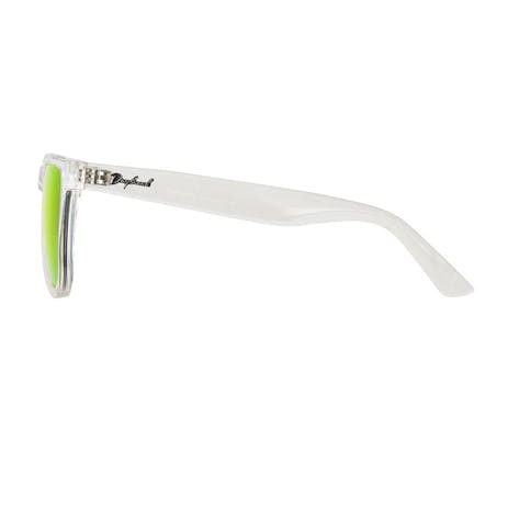 Daybreak Polarised Sunglasses - Crystal Clear/Green