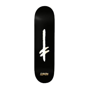Deathwish Ellington Credo 8.25” Skateboard Deck - Black/Gold Foil