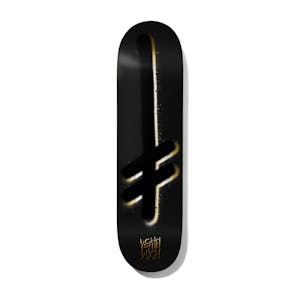 Deathwish OG Gang Logo 8.25” Skateboard Deck - Black/Gold