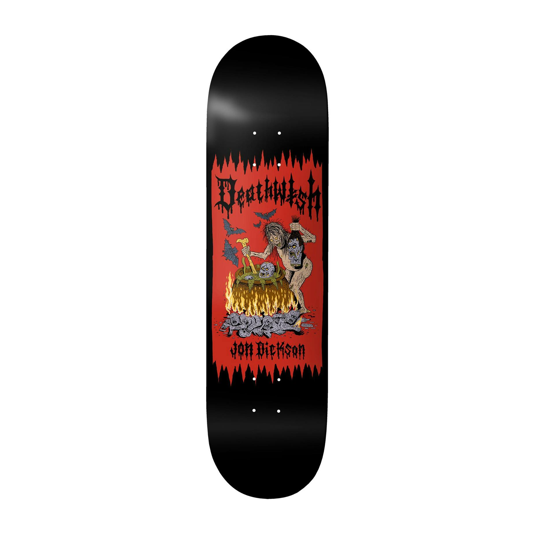 Deathwish Dickson Death Wichz 8 38 Skateboard Deck Boardworld Store