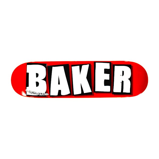 Baker OG Logo Skateboard Deck - White | BOARDWORLD Store