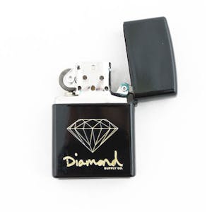 Diamond Zippo Lighter — Black