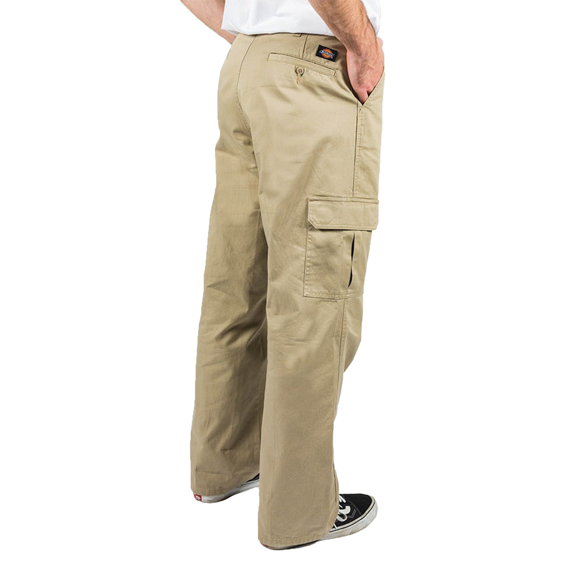 Dickies Cargo Pant - Rinsed Khaki | BOARDWORLD Store