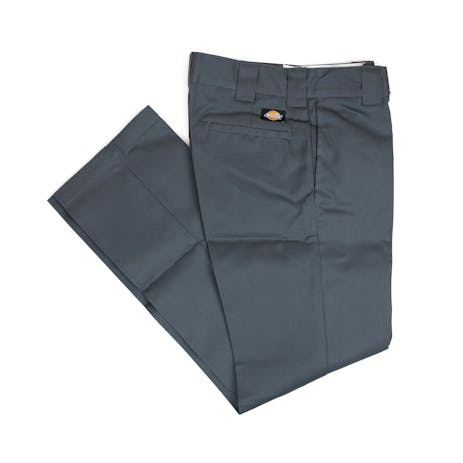 Dickies Youth 873 Slim Straight Fit Work Pant - Charcoal