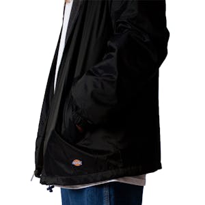 Dickies Youth Nylon Hooded Jacket - Black