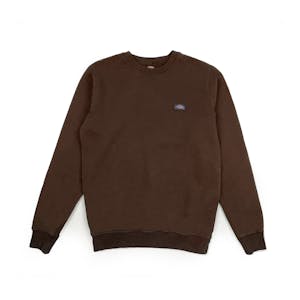 Dickies Classic Label Washed Crewneck Sweater - Brown