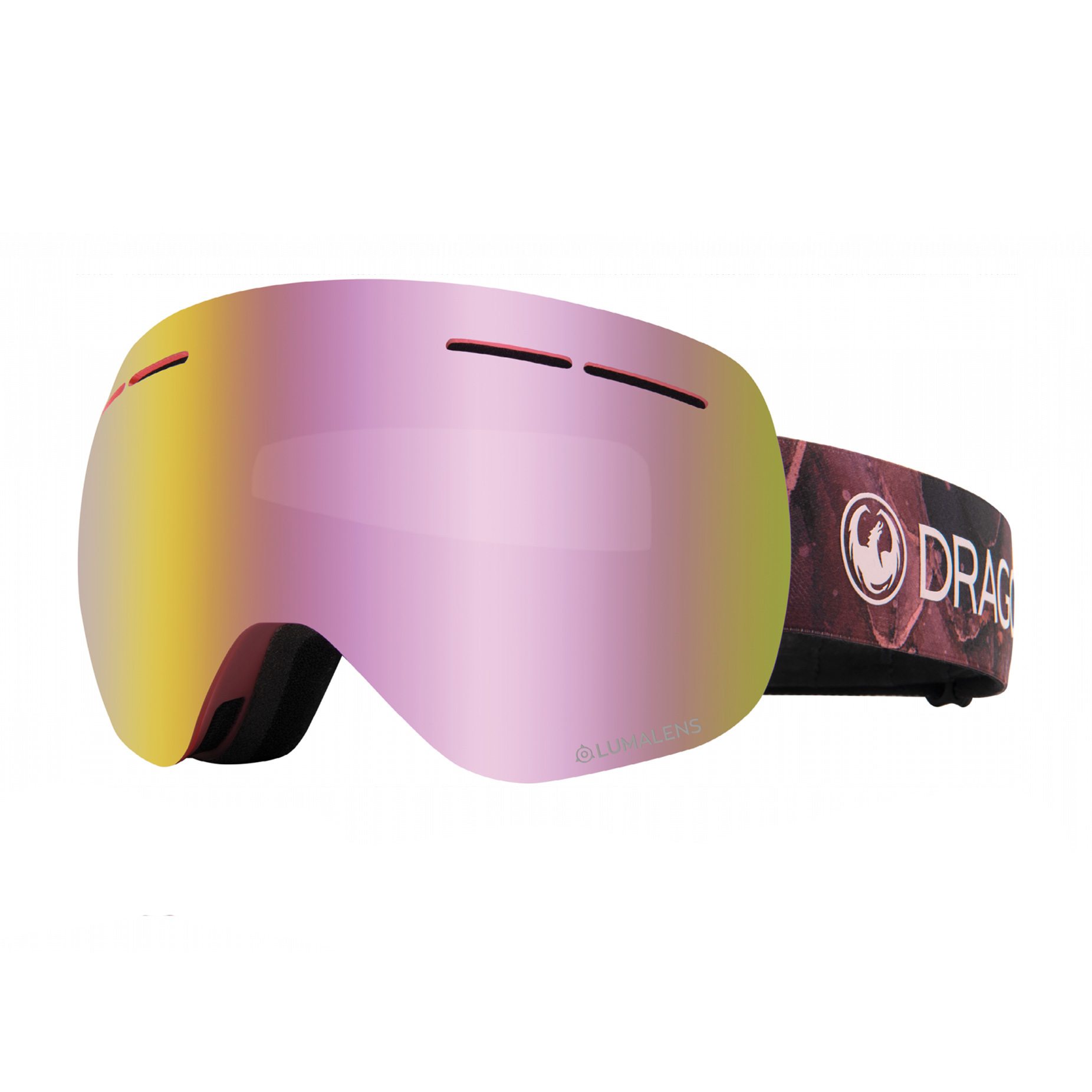 Dragon X1S Snowboard Goggle 2020 - Rose 